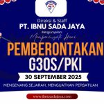PT Ibnu Sada Jaya Peringati Tragedi G30S/PKI: Mengingat Sejarah, Menjaga Ideologi Bangsa